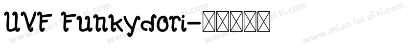 UVF Funkydori字体转换